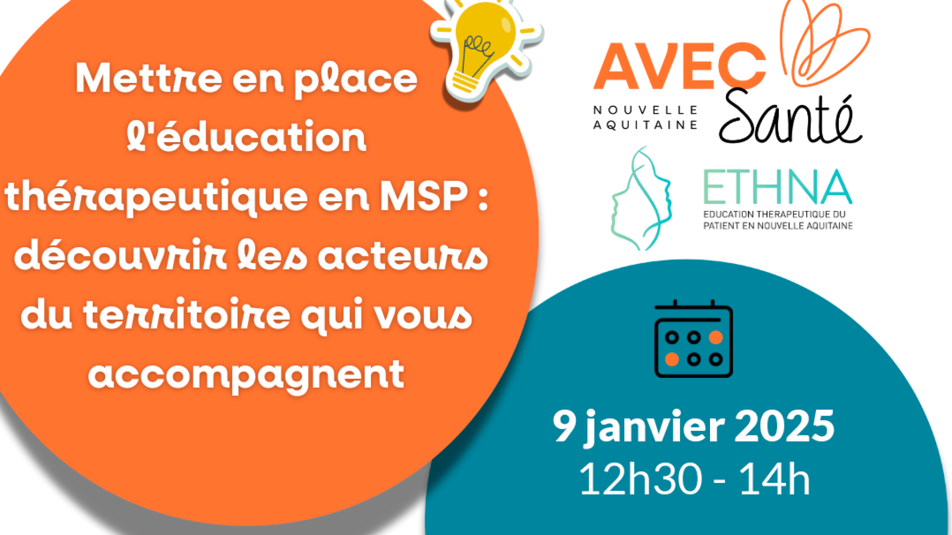 Webinaire | ETP et Maison de Santé Pluridisciplinaire - 9 janvier 2025