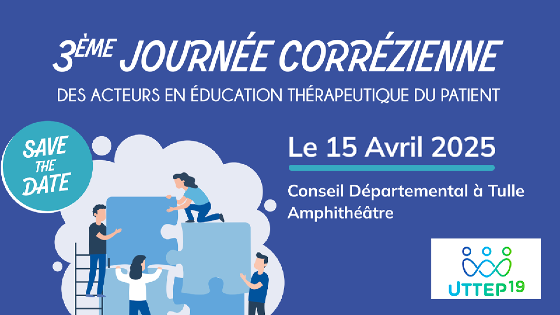 Journée Corrézienne des acteurs en ETP - 15 avril 2025