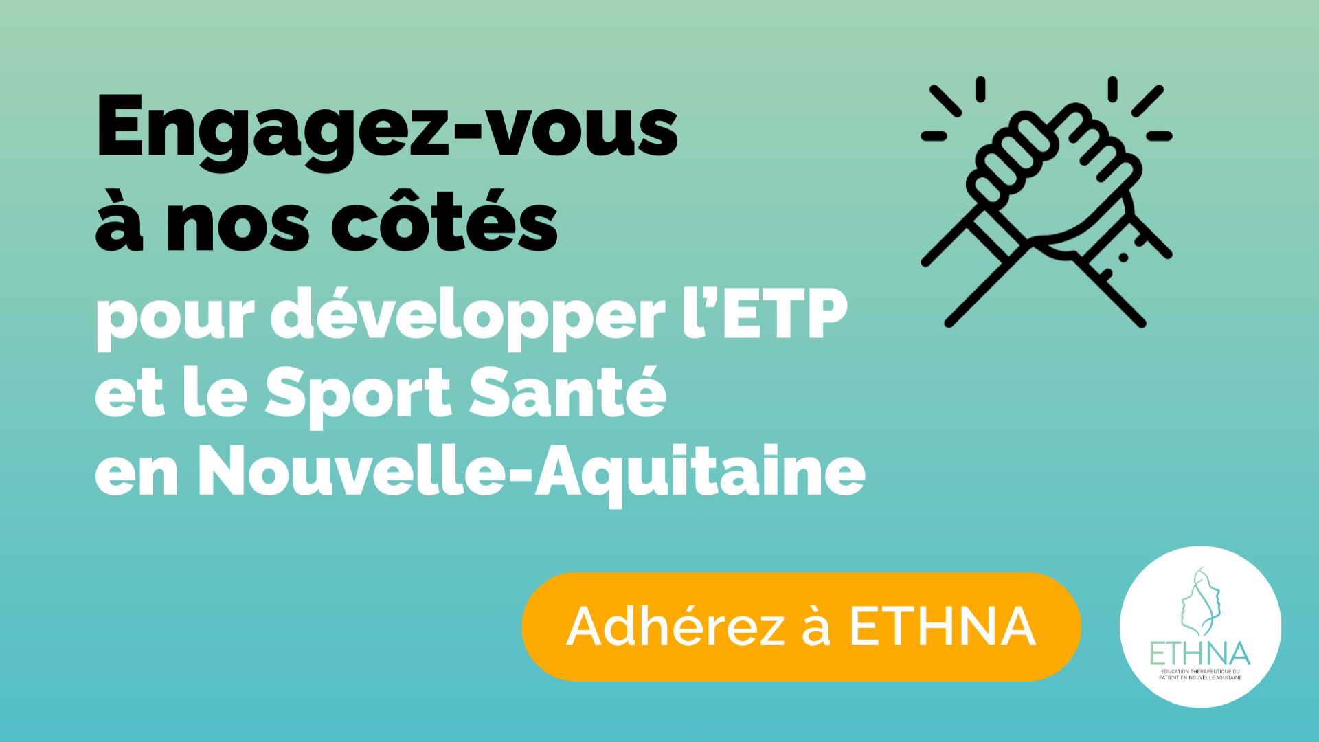 Engagez-vous à nos côtés pour développer l'ETP et le Sport Santé en Nouvelle-Aquitaine