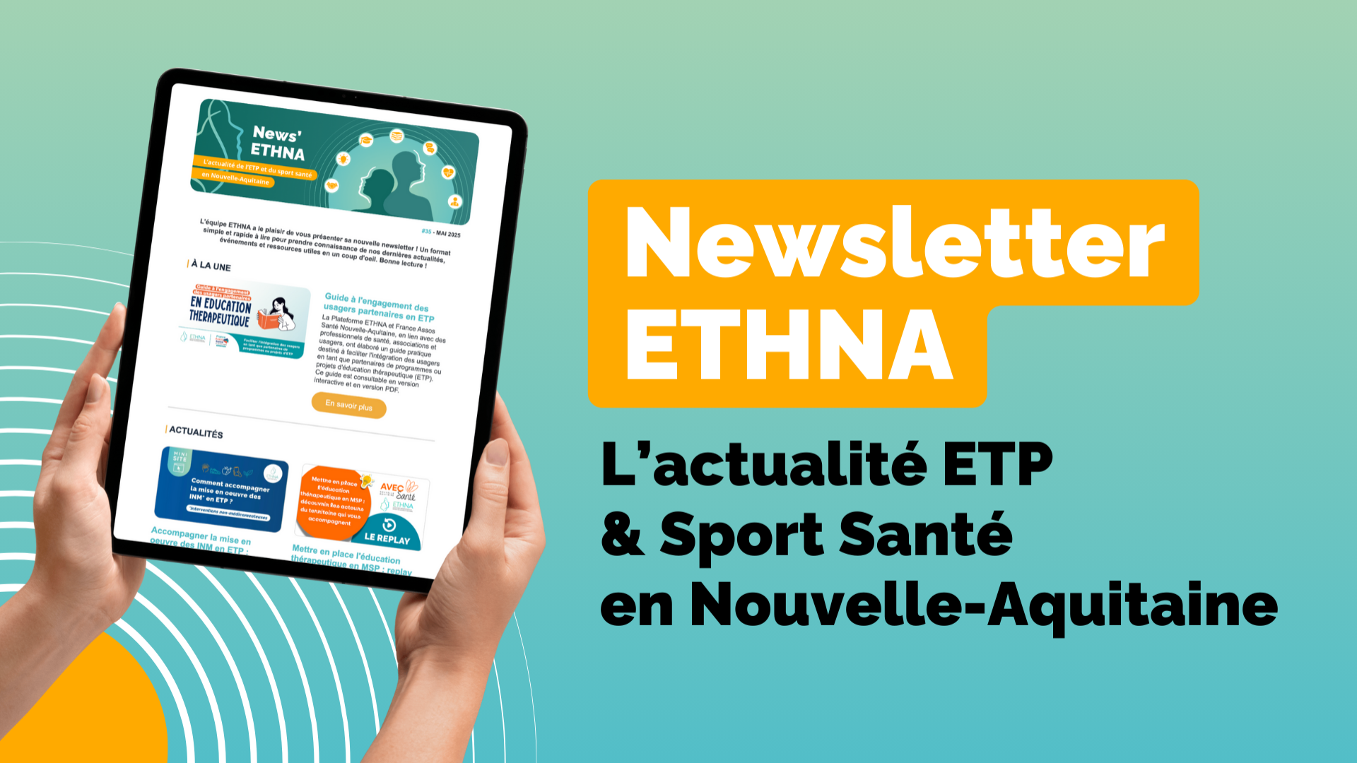 Consultez la dernière Newsletter ETHNA !