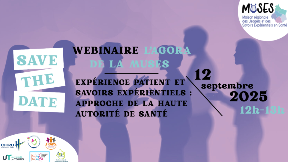 Webinaire « Expérience patient et savoirs expérientiels : Approche de la HAS », 12 septembre 2025 - 12h