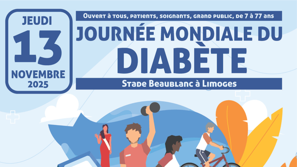 Journée Mondiale du Diabète - 13 novembre 2025, Limoges