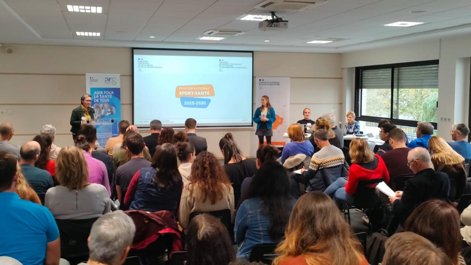 Regroupement des Maisons Sport Santé de Nouvelle-Aquitaine : la Plateforme ETHNA était présente !