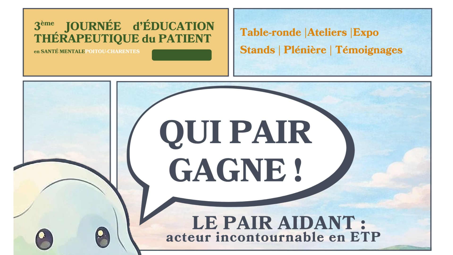 Journée ETP Santé Mentale du réseau Poitou-Charentes - 2 juin 2026, La Couronne