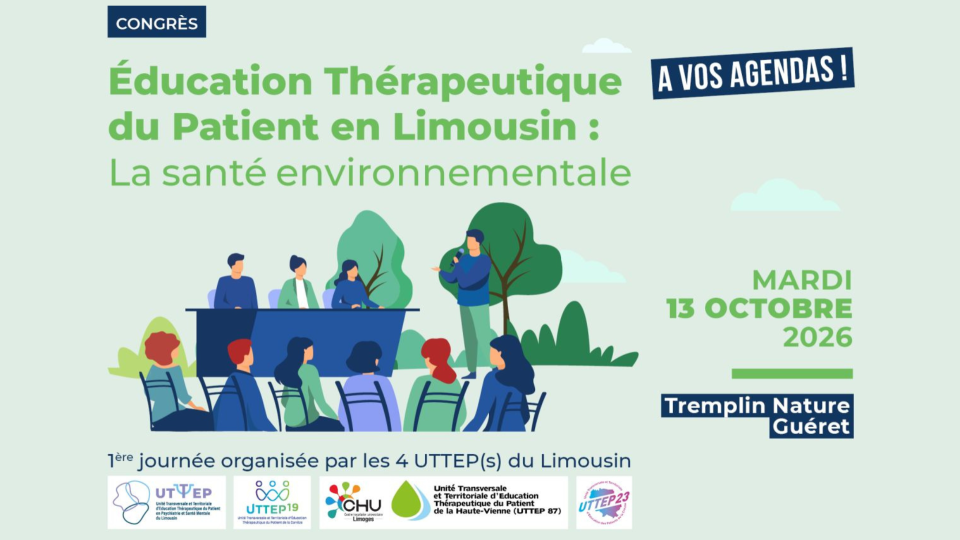 Journée inter-UTTEP du Limousin - 13 octobre 2026, Guéret
