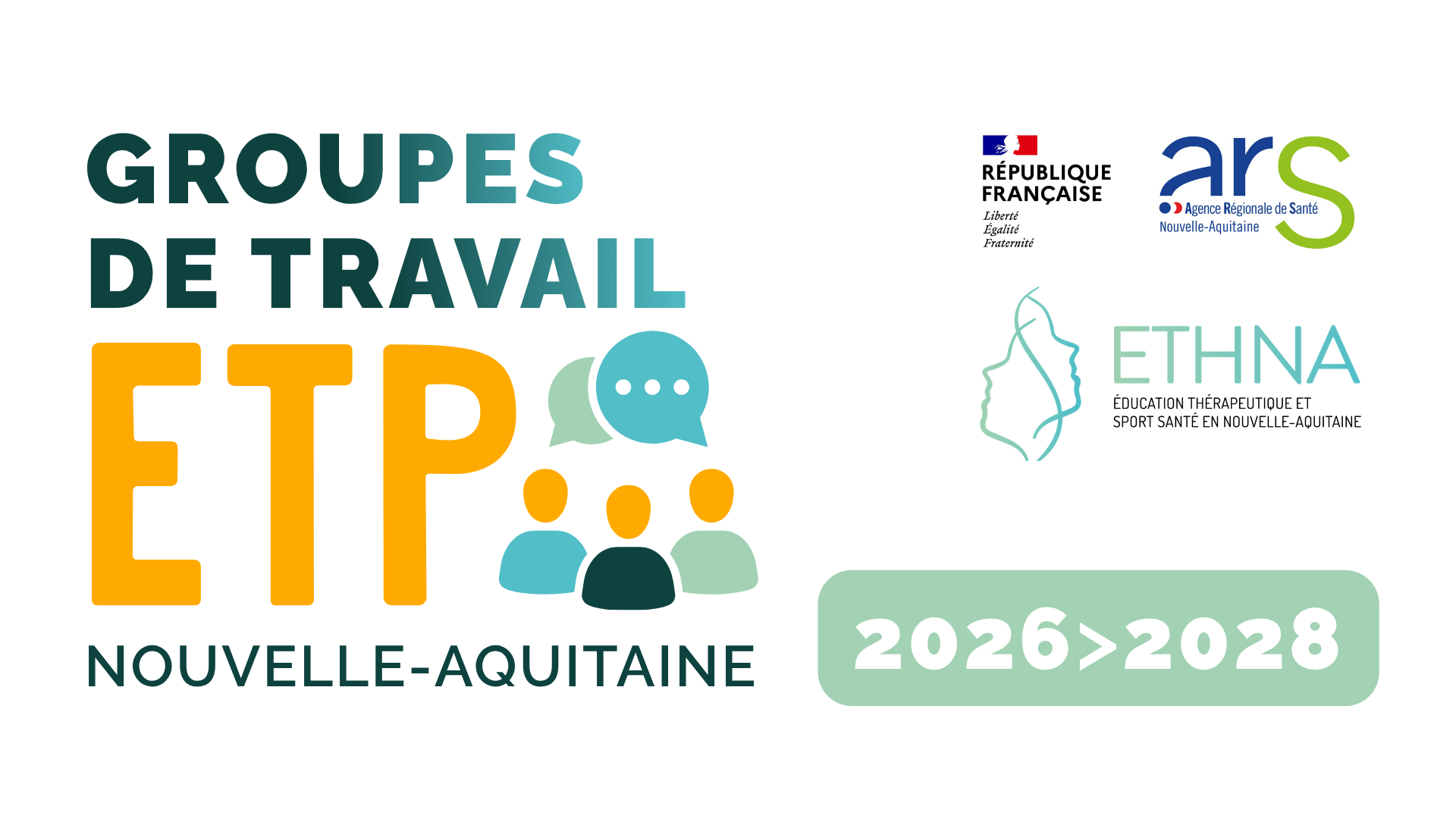 Groupes de travail ETP régionaux 2026-2028