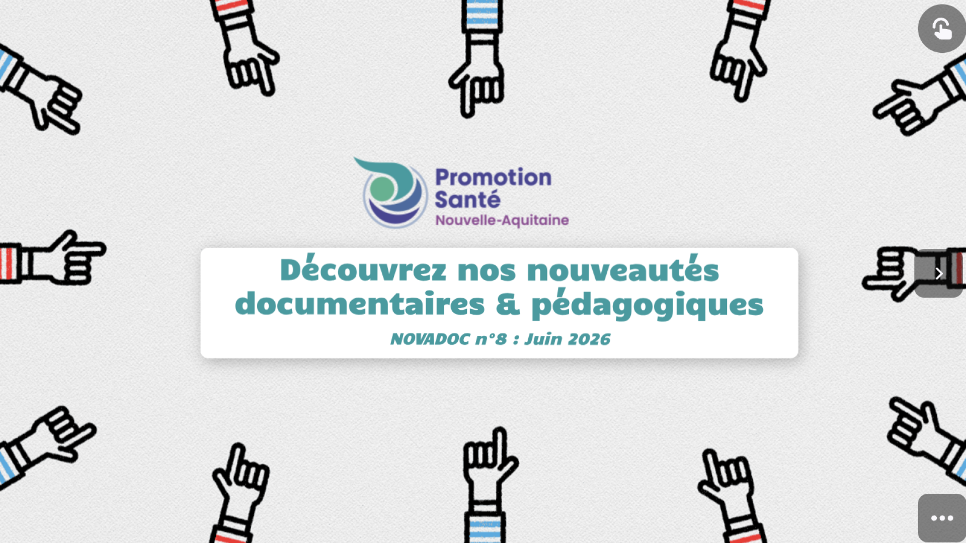 NOVADOC n°8 - Juin 2026&nbsp;: Ressources disponibles dans les centres Promotion Santé Nouvelle-Aquitaine