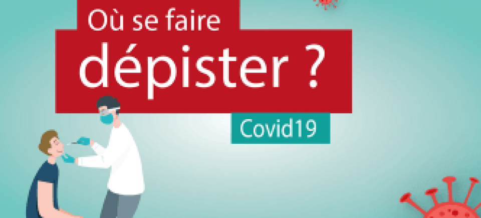 COVID-19 - Où se faire dépister en Nouvelle-Aquitaine